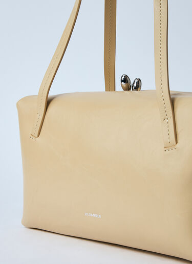 Jil Sander Small Goji Pillow Handbag Beige jil0259017