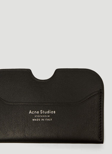 Acne Studios Elmas Card Holder Black acn0134006