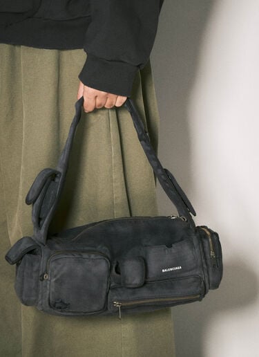 Balenciaga 슈퍼비지 스몰 슬링 백  블랙 bal0157050