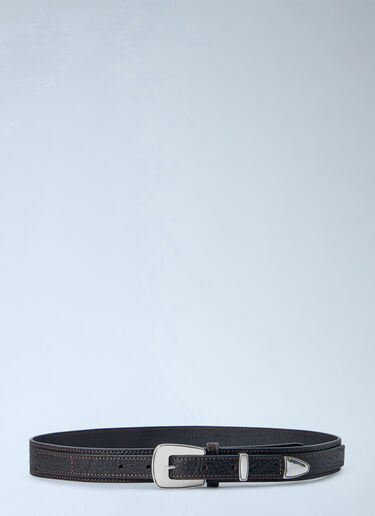 Lemaire Minimal Western Belt Dark Brown lem0166028