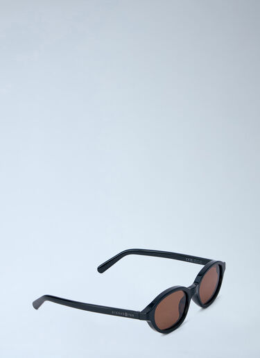 Retrosuperfuture x MM6 Oval Frame Sunglasses Brown rmm0364003
