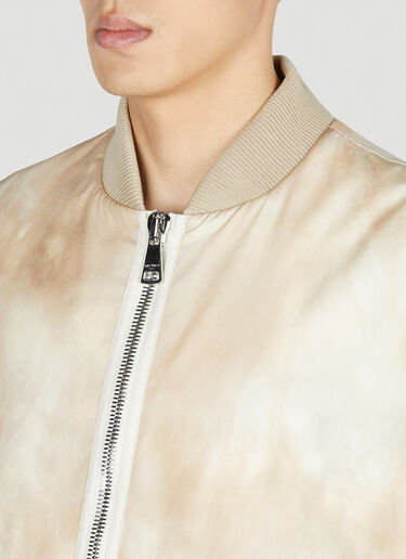 Balmain Desert Bomber Jacket Beige bln0151029