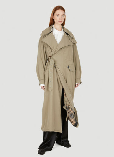 Maison Margiela 双面风衣 米 mla0247002