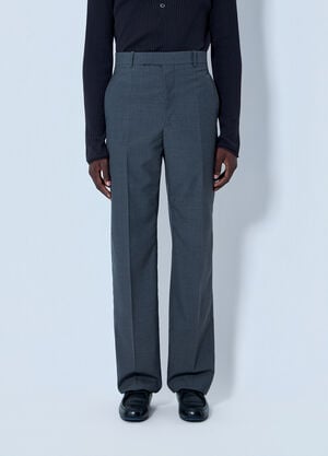 Jil Sander Tailored Wool-Blend Trousers Grey jil0164004