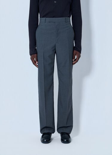 Jil Sander Tailored Wool-Blend Trousers Grey jil0164004