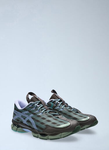LN-CC® - Asics x Kiko Kostadinov: US8-S GEL-SJ33 Sneakers - Green Asics x Kiko Kostadinov US8-S GEL-SJ33 Sneakers Green ask0365031