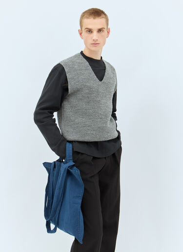 MHL by Margaret Howell Canvas Tote Bag Blue mhl0158012