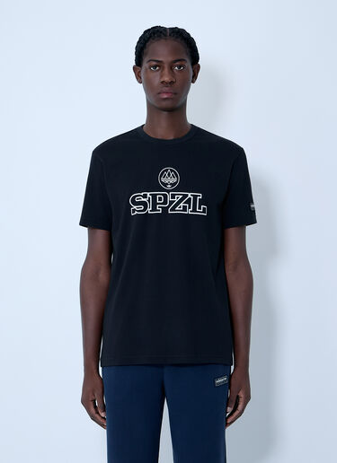 adidas SPZL Logo Motif T-Shirt Black adi0162156