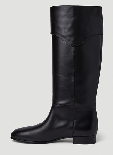 Gucci Horsebit Riding Boots Black guc0251080