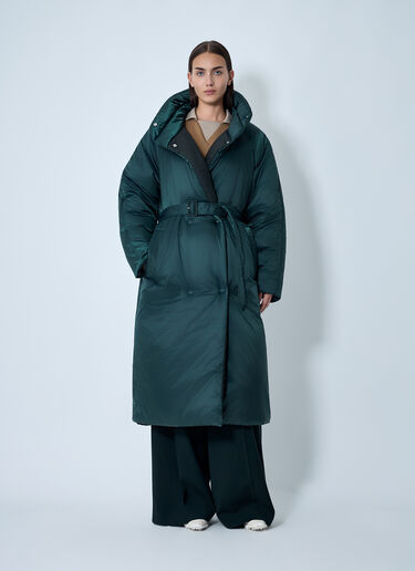 Satin Padded Coat Lacoste Satin Padded Coat Green lac0262001