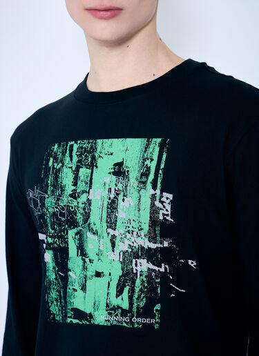 RUNNING ORDER Order And Chaos T-Shirt Black run0359005