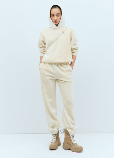 Moncler Teddy Hooded Sweatshirt Cream mon0258025