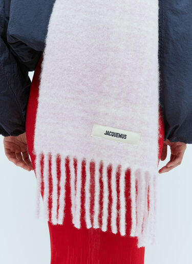 L'Echarpe Carro Scarf Jacquemus L'Echarpe Carro Scarf Pink jac0254047