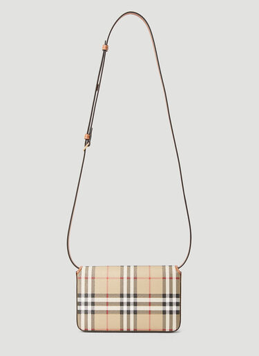 Burberry Hampshire Shoulder Bag Beige bur0253060