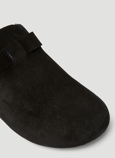 Mirvinh Shearling Mules Isabel Marant Mirvinh Shearling Mules Black isb0149016