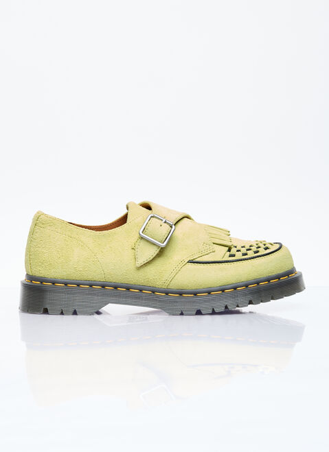 Gucci The Ramsey Monk Kiltie Creeper Shoes Beige guc0154024