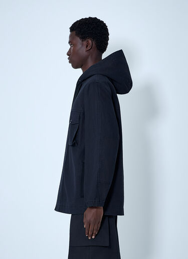 Margaret Howell Hooded Utility Jacket Navy mhl0164002