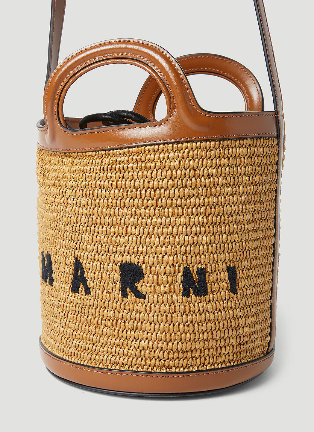 Marni Women's' Tropicalia Small Bucket Bag in Brown | LN-CC®