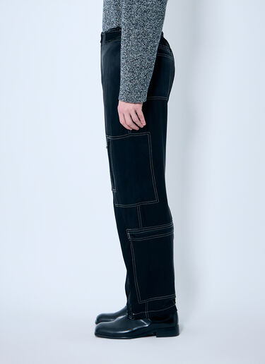 NÒMARYTHM TEXTILE Satin Flight Pants Black nma0158004