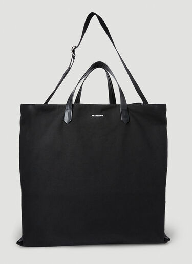 Jil Sander Tape Tote Bag Black jil0151025