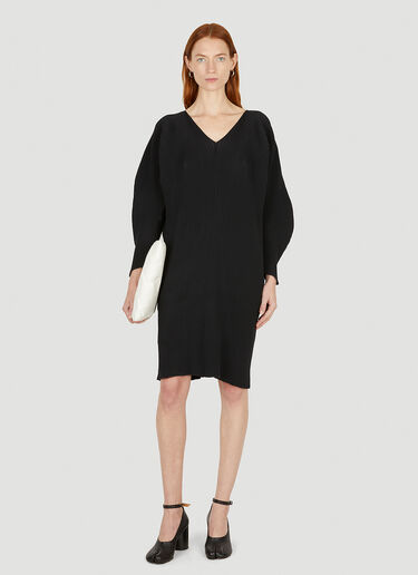 Issey Miyake Fluidity Arc 连衣裙 黑色 ism0251001