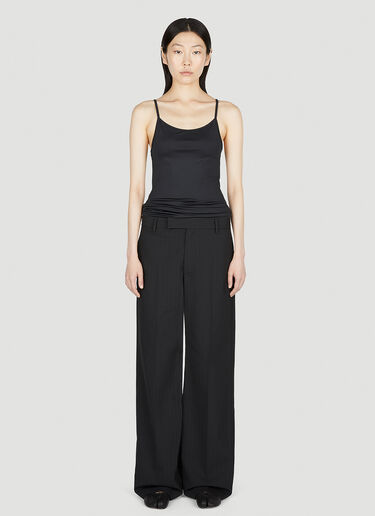 MM6 Maison Margiela Sleeveless Jumpsuit Black mmm0252004