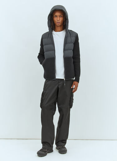 Moncler 衬垫拉链开衫 黑色 mon0158028