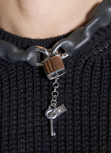 MM6 Maison Margiela Cover 项链 黑色 mmm0354002