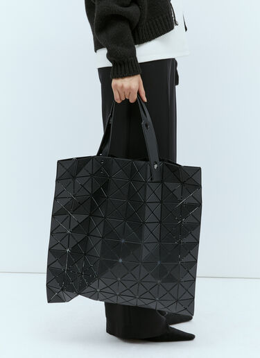 Bao Bao Issey Miyake ルーセント マットトートバッグ ブラック bao0255010