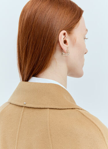 Sportmax 울 & 캐시미어 혼방 코트  베이지 spx0255011