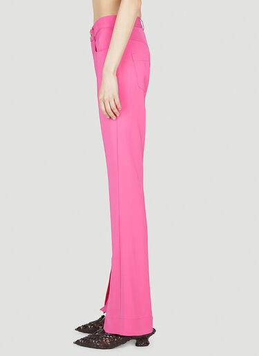 LN-CC® - Marco Rambaldi: Split Cuff Pants - Pink Marco Rambaldi Split Cuff Pants Pink mra0252011