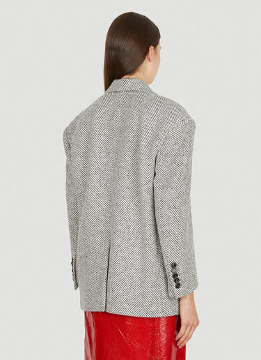 Gucci 人字纹西装外套 灰色 guc0251028