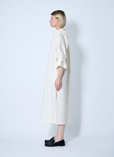 Max Mara Jene Maxi Dress White max0260012