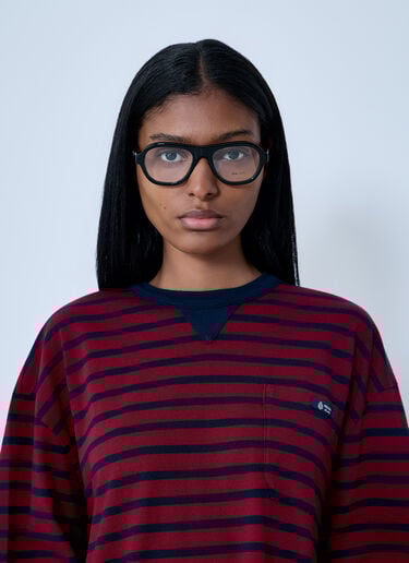 Rectangular Acetate Eyewear Prada Rectangular Acetate Eyewear Black lpr0362006