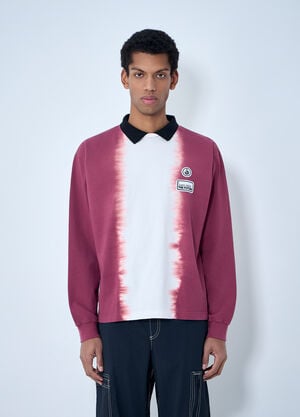 NÒMARYTHM TEXTILE Contrast Collar Long Sleeve Shirt Purple nma0162005