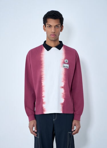 NÒMARYTHM TEXTILE Contrast Collar Long Sleeve Shirt Purple nma0162005