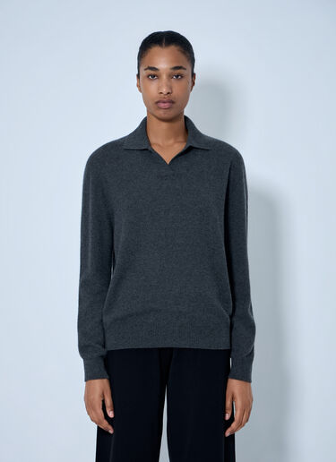 The Row Oashi Top Grey row0265016