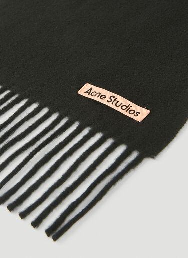 Acne Studios 细长围巾 黑色 acn0253051