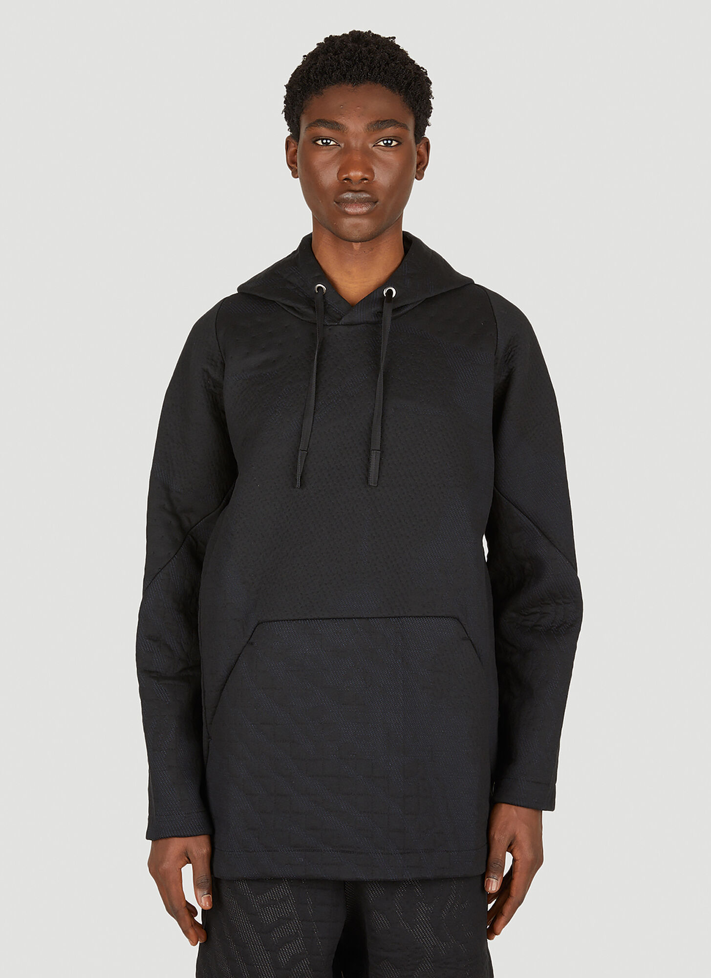 Byborre Woven Hooded Sweatshirt Male Black