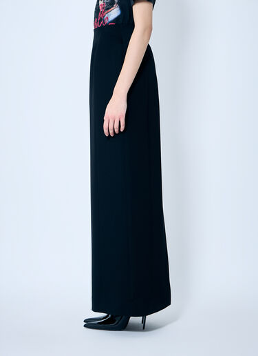 Balenciaga Hourglass Maxi Skirt Black bal0259008