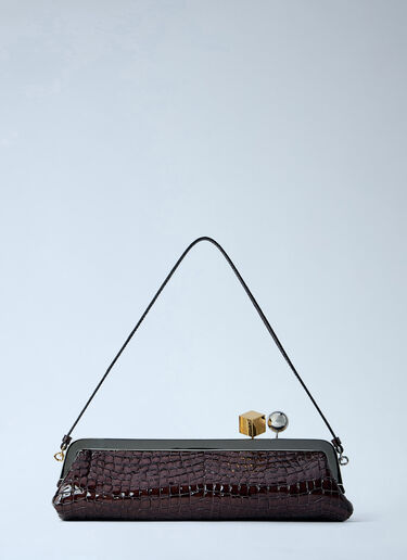 Jacquemus La Pochette Salon Shoulder Bag Brown jac0264066