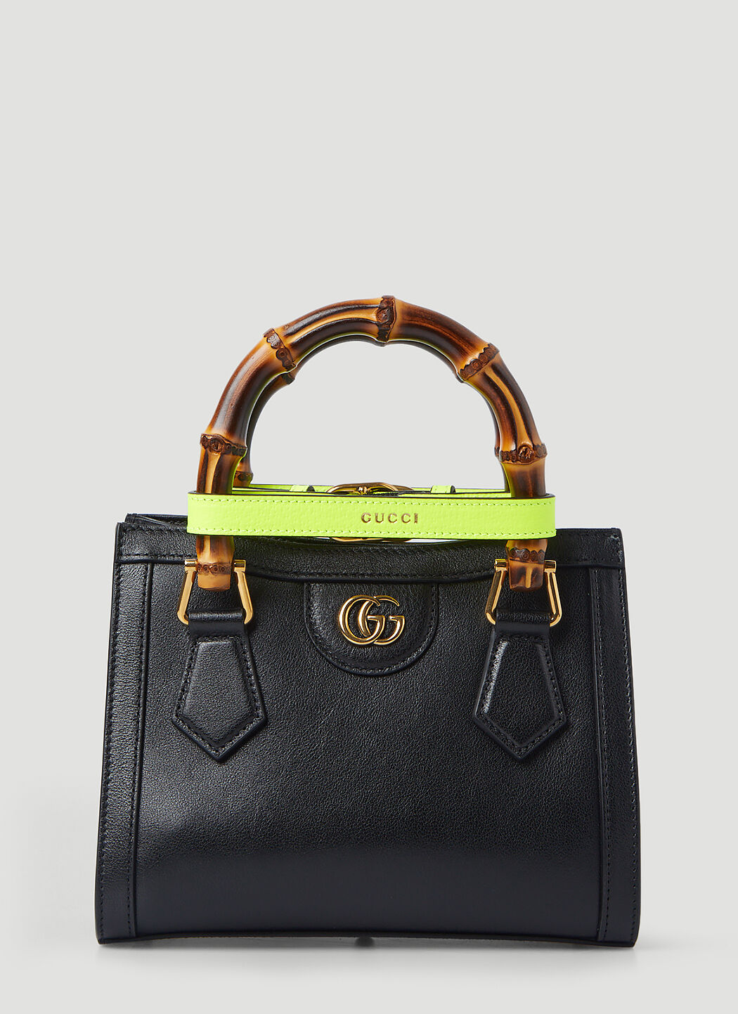 Gucci bag top with bamboo handle