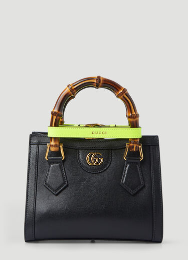 Gucci Diana Bamboo Handle Mini Handbag Black guc0245133
