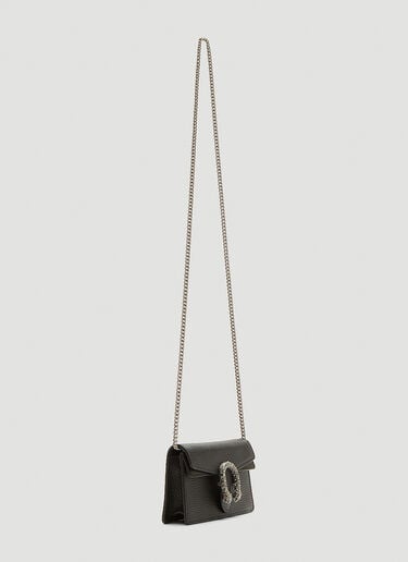 Gucci Dionysus Super Mini Shoulder Bag Black guc0229017