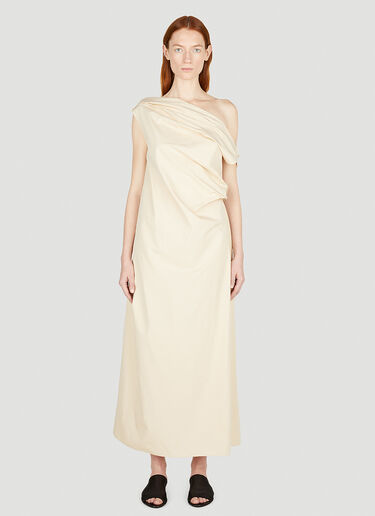 The Row Bamaris Dress Cream row0251013