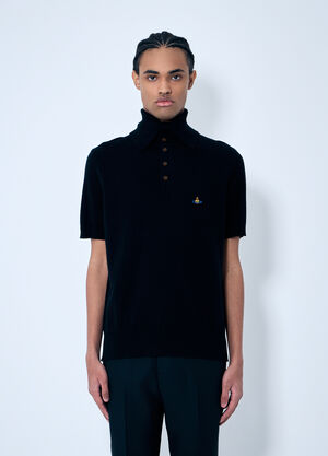 Vivienne Westwood Alex Polo Shirt Black vvw0159007