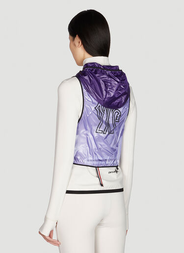 Moncler Grenoble 拉链马甲运动夹克 紫色 mog0249005