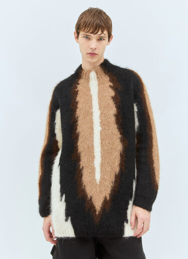 Walter Van Beirendonck Big Foot Sweater Brown wlt0158006