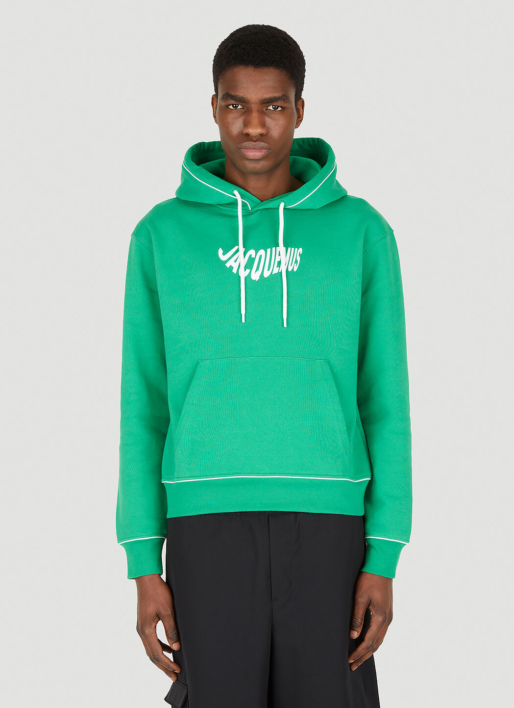 Jacquemus Le Vague Hooded Sweatshirt in Green LN CC