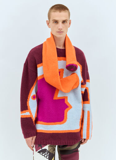 Walter Van Beirendonck Moon Eye Knit Sweater Multicolour wlt0158005